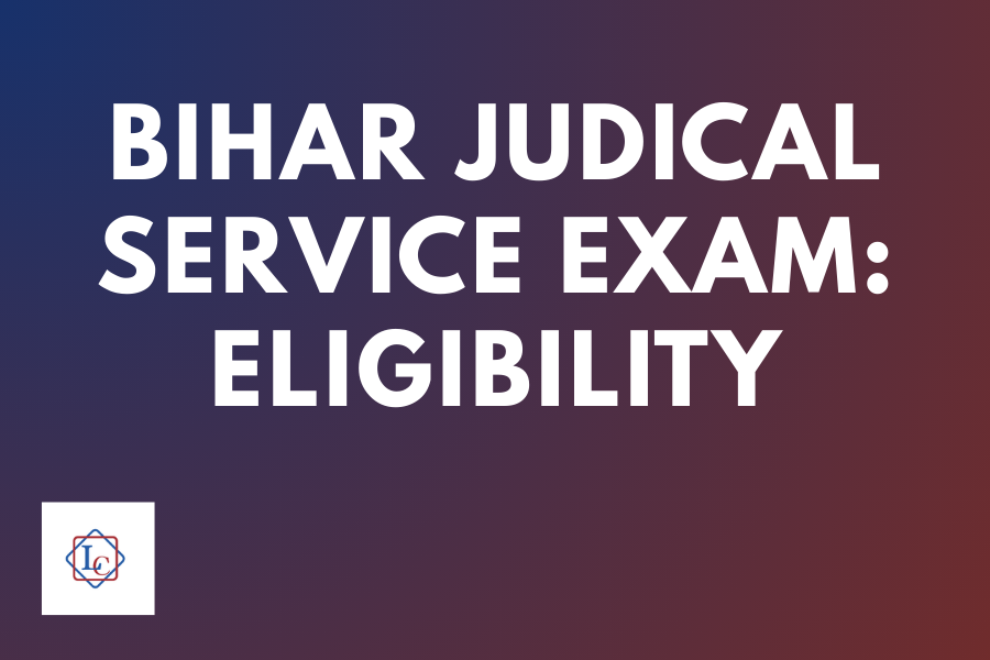 Bihar Judicial Service Exam: Eligibility